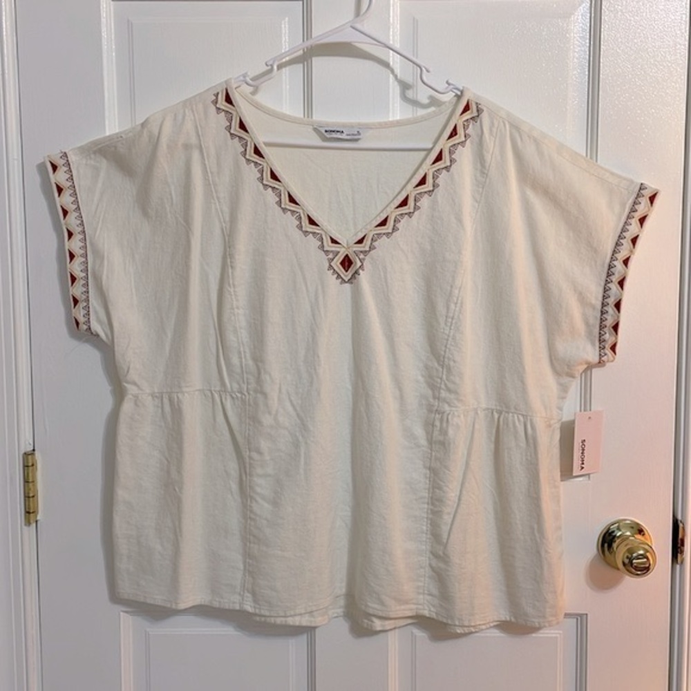 Women's Sonoma Goods For Life® Dolman-Sleeve Peplum Top Size XL, NWT